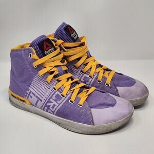 Reebok Women Crossfit Lite TR 010 Powerlifting Training Shoes Size 6.5 Purple